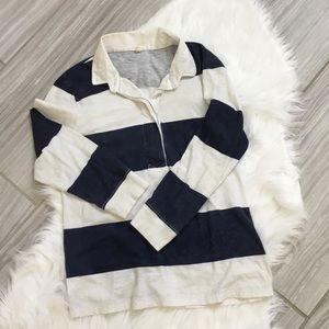 J Crew rugby shirt